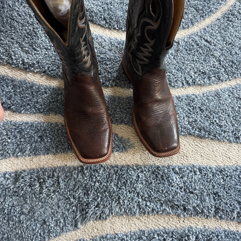 Like New..Cody James Union Xero Men's Brown Leather Western Boots - Picture 2 of 15